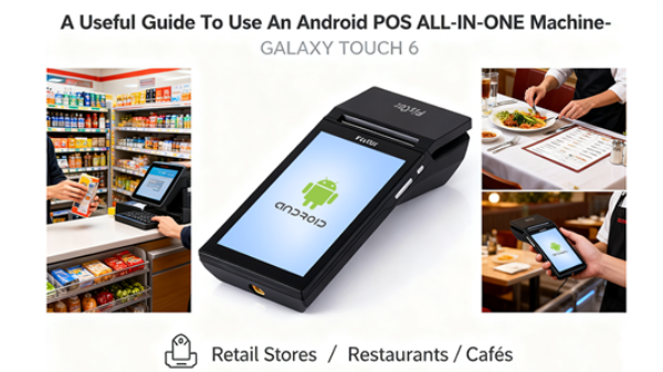 Isang Gamitin na Panahon upang Gamitin ang Android POS ALL-IN-ONE Machine - GALAXY TOUCH 6