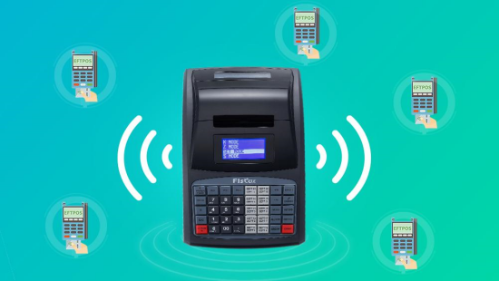 Paano makipag-ugnay ang electronic cash register sa EFTPOS?